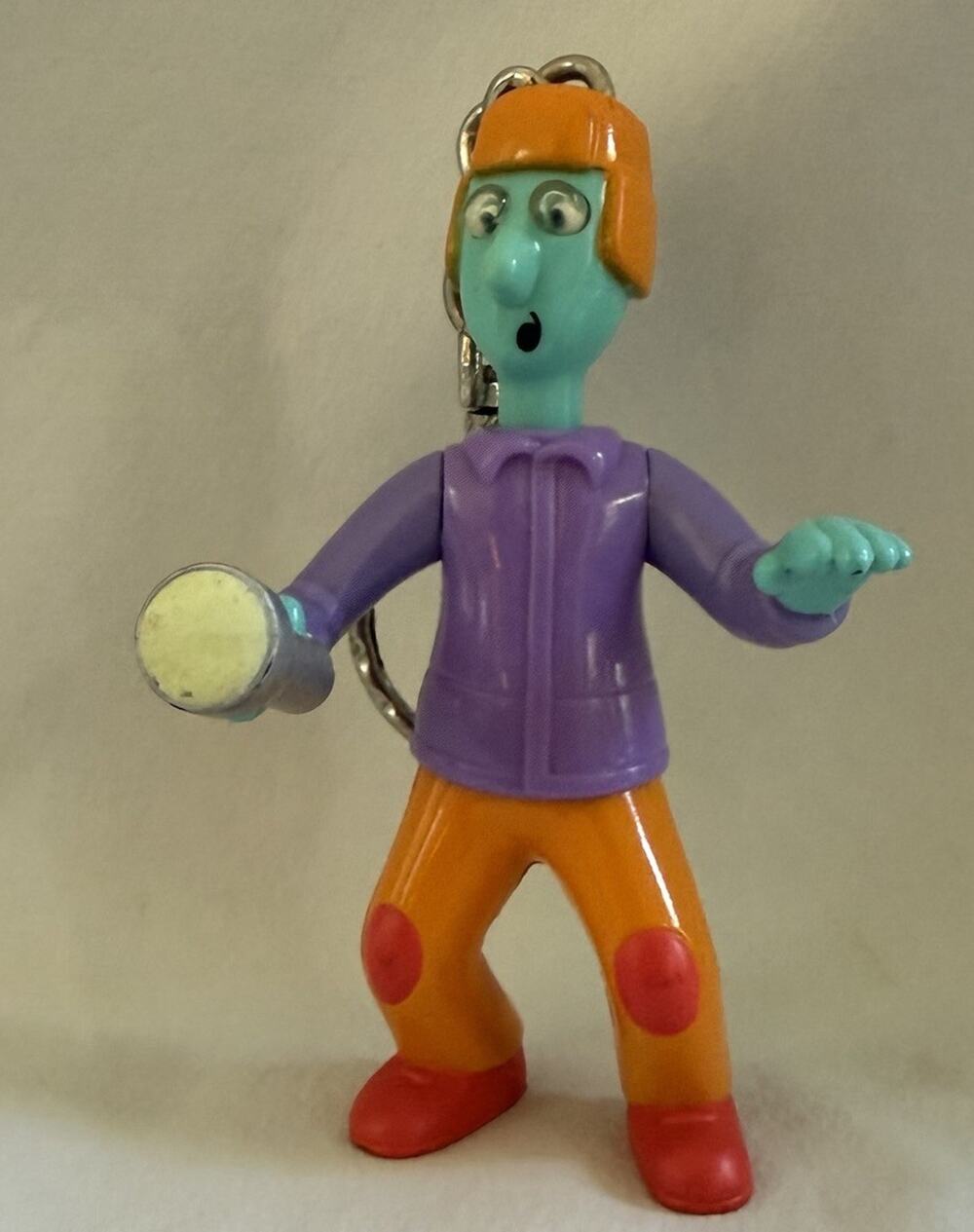 1999 Doug's First Movie McDonalds Happy Meal Toy - Skeeter Valentine Keychain #4